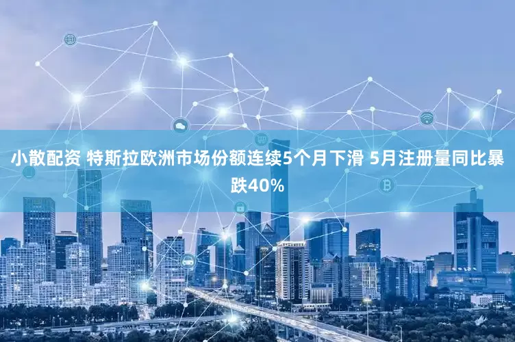 小散配资 特斯拉欧洲市场份额连续5个月下滑 5月注册量同比暴跌40%