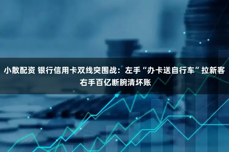 小散配资 银行信用卡双线突围战：左手“办卡送自行车”拉新客 右手百亿断腕清坏账